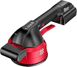 123 Mm Dijital Şarjlı Fayans Vibratörü Vibratoru Makine Aracı Cihaz Lithium Titreşim Döşeme Seramik