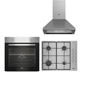 Beko Yeni Eco Inox Ankastre Set (bfm 310 I - Bomd D 6110 Ei - Adp 61420 I)