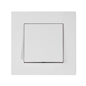 Mutlusan Rita Priz Serisi Beyaz Anahtar